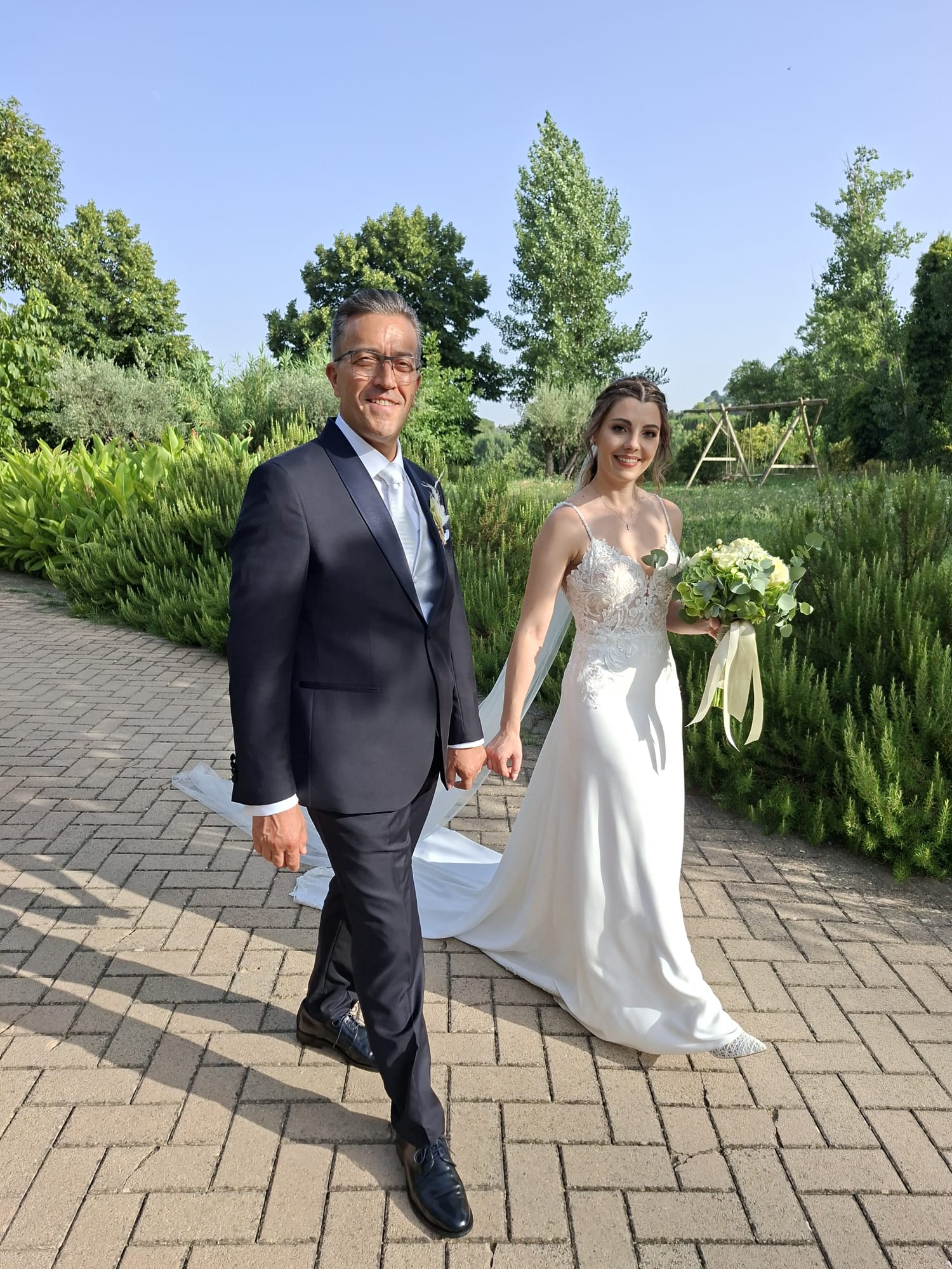 Auguri da tutto il SIULCC a Giuseppe Geraci e la figlia Stella col marito Simone
