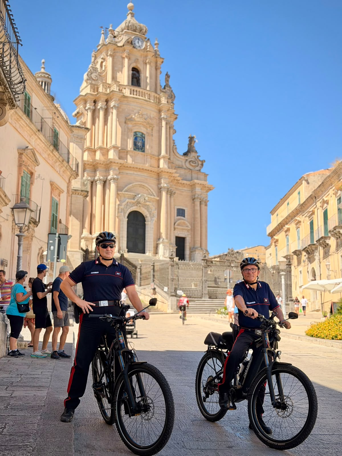 Ragusa Ibla. Arrivate le biciclette
